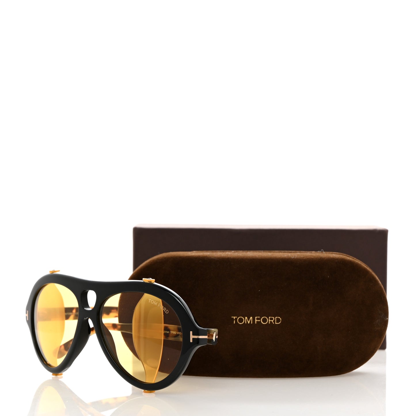 Acetate Neughman Sunglasses TF 882 Havana