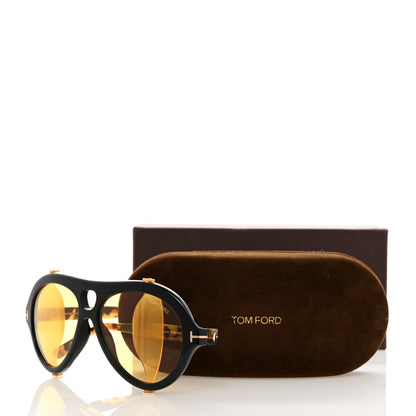 Tom Ford Acetate Neughman Sunglasses TF 882 Havana 8 of 8