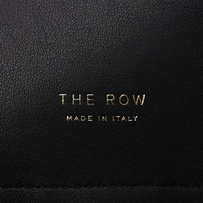 The Row Polished Saddle Calfskin Soft Margaux Belt 12 Black 6 of 9