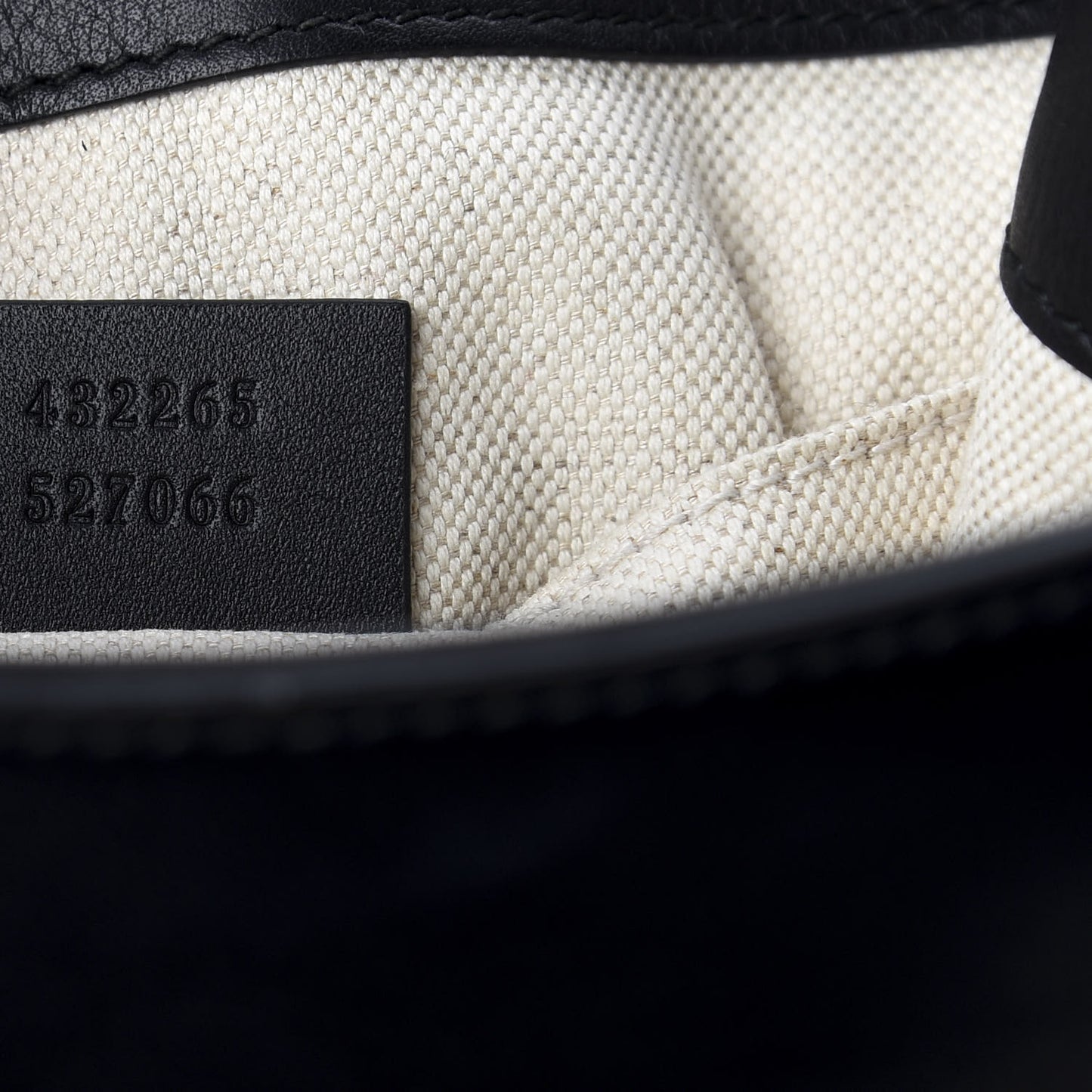 Calfskin Web GG Marmont Flap Chain Backpack Black