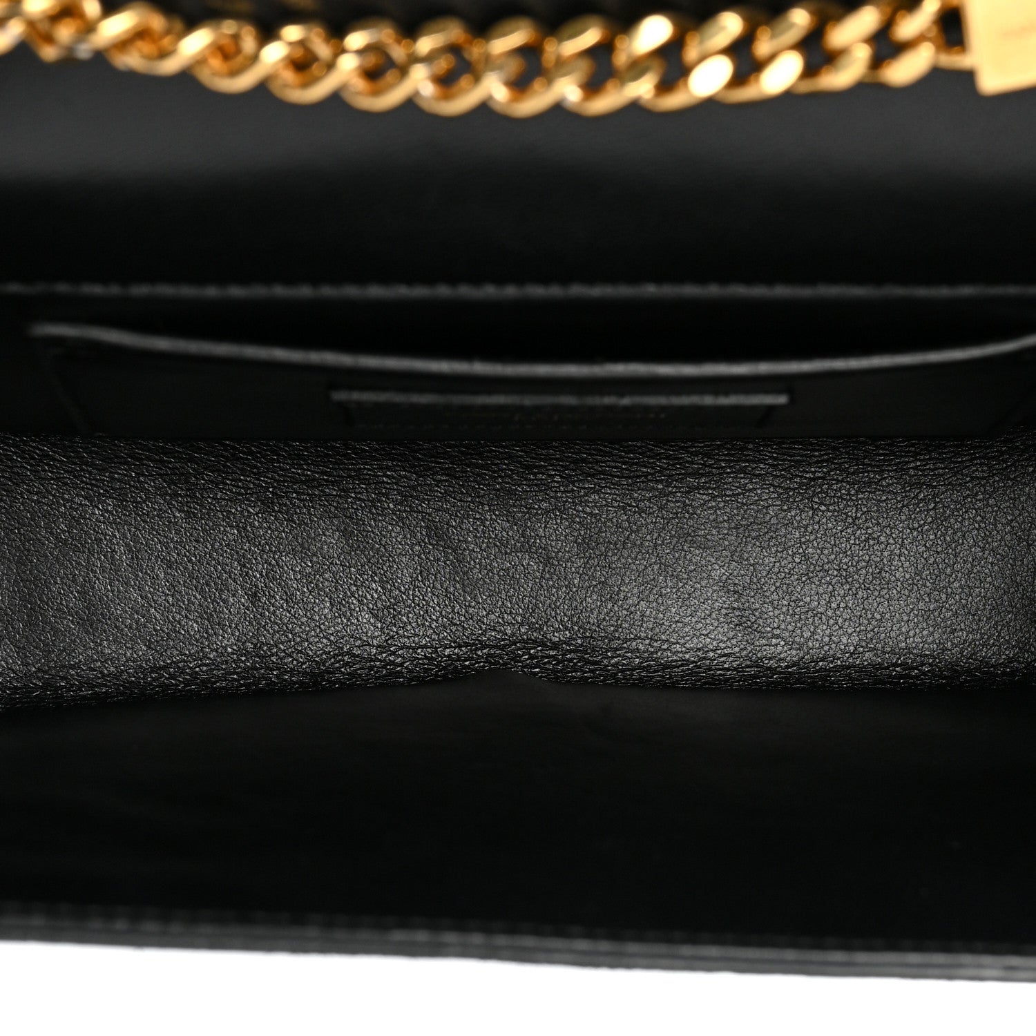 Saint Laurent Suede Small Classic Monogram Kate Tassel Satchel Black 5 of 11