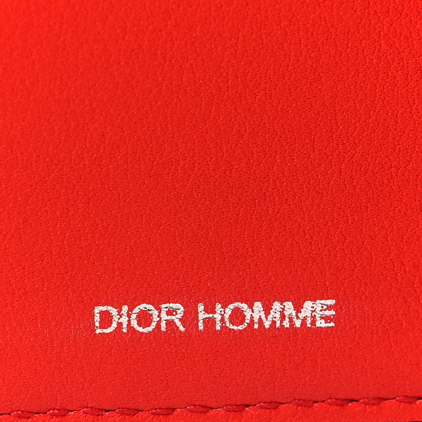 HOMME Calfskin Ribbed Wallet Black