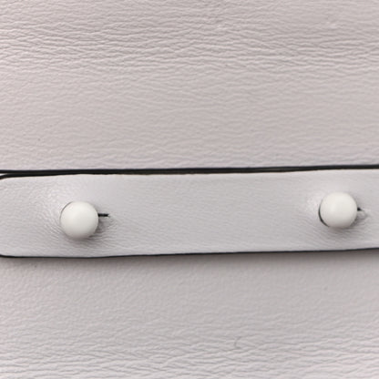 Valentino Garavani Lambskin Free Rockstud Spike Wallet on Chain Optic White 10 of 10