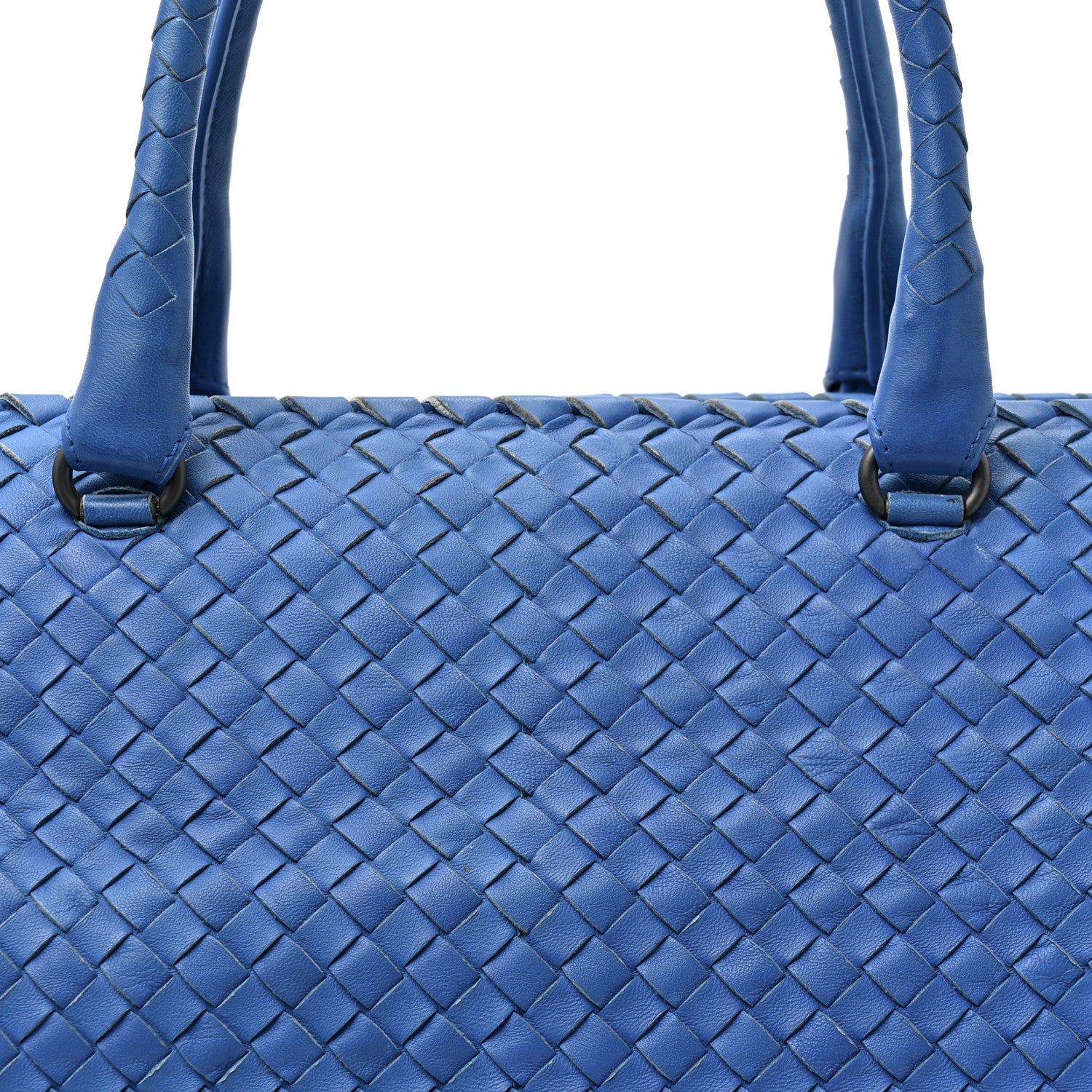 Bottega Veneta Nappa Intrecciato Brick Tote Celeste 7 of 14