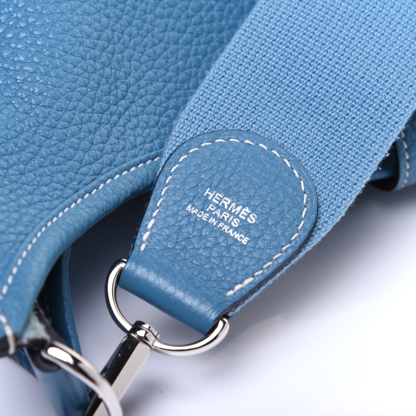 Taurillon Clemence Evelyne III PM Blue Jean