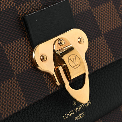 Louis Vuitton Damier Ebene Vavin Chain Wallet Black 12 of 12