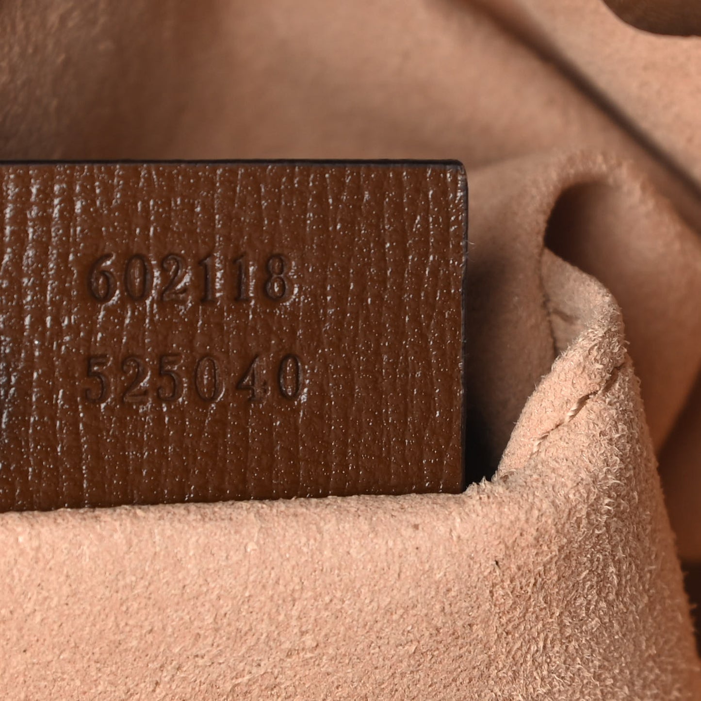 Monogram Textured Calfskin Horsebit 1955 Drawstring Bucket Bag Beige Brown Sugar