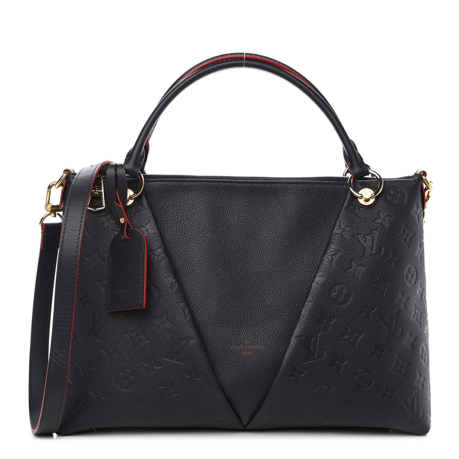 Louis Vuitton Empreinte V Tote MM Marine Rouge 1 of 9