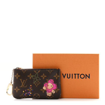 Louis Vuitton Monogram 2025 Vivienne Winter Holiday Key Pouch S Frozen Orchid 8 of 8