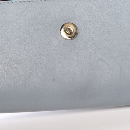 Chloe Suede Calfskin Mini Faye Shoulder Bag Fresh Blue Green 12 of 12