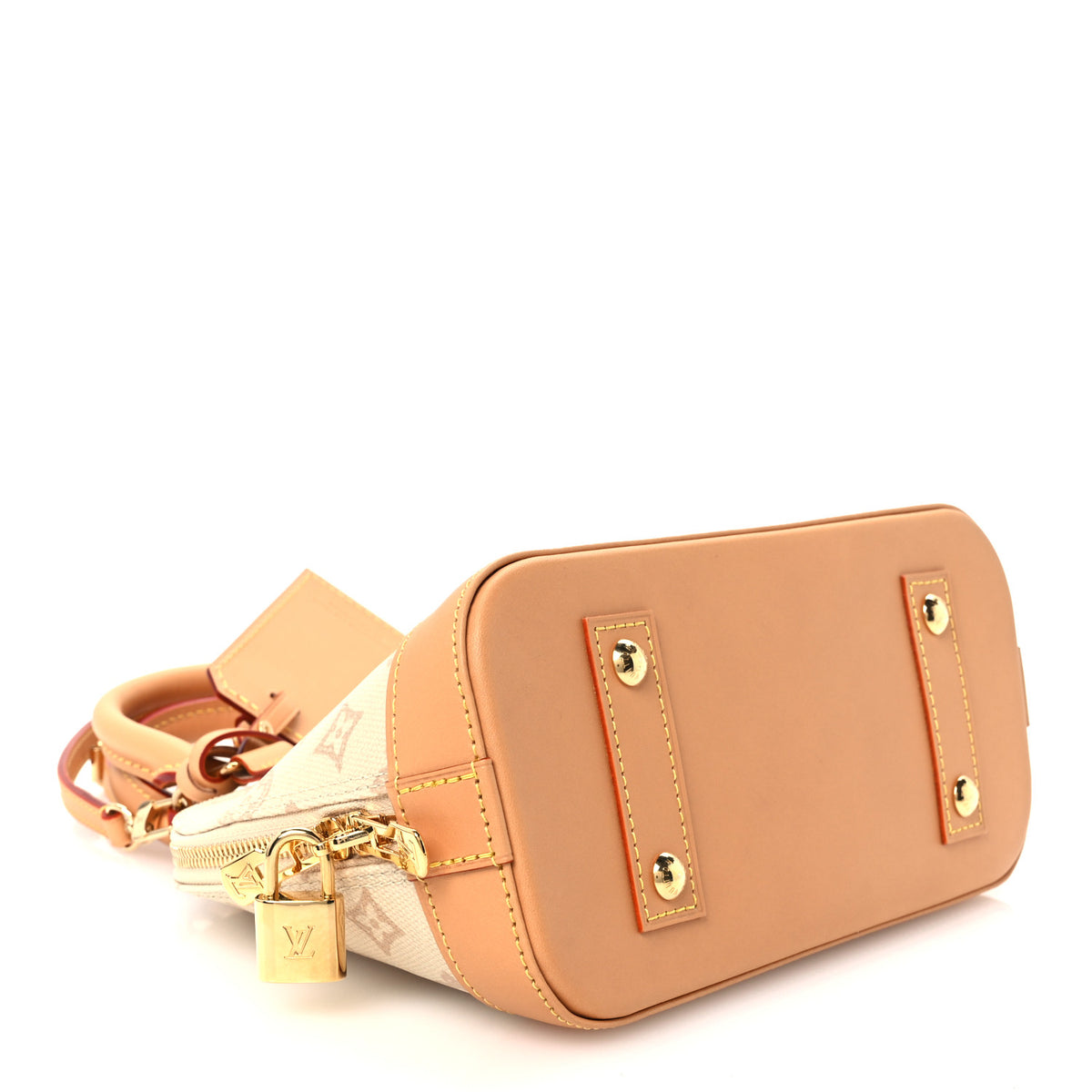 Louis Vuitton Monogram Origine Lin Alma BB 4 of 12