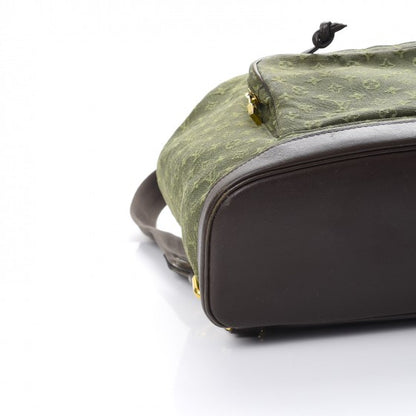 Louis Vuitton Mini Monogram Montsouris GM Backpack Kaki 14 of 19