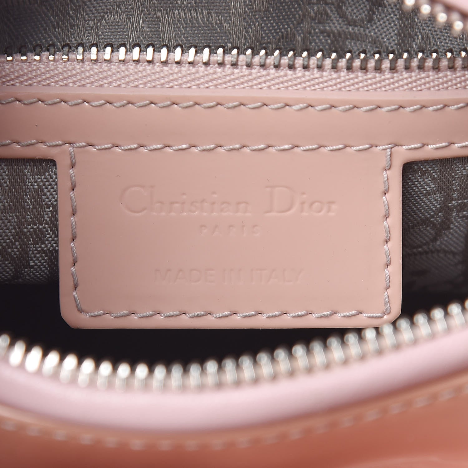 Christian Dior Patent Cannage Medium Lady Dior Beige 6 of 18