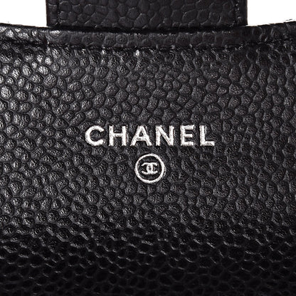 Chanel Caviar Quilted Flap Card Holder Black 6 of 8