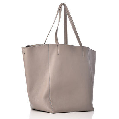 Celine Soft Grained Calfskin Medium Horizontal Cabas Phantom Grey 3 of 11