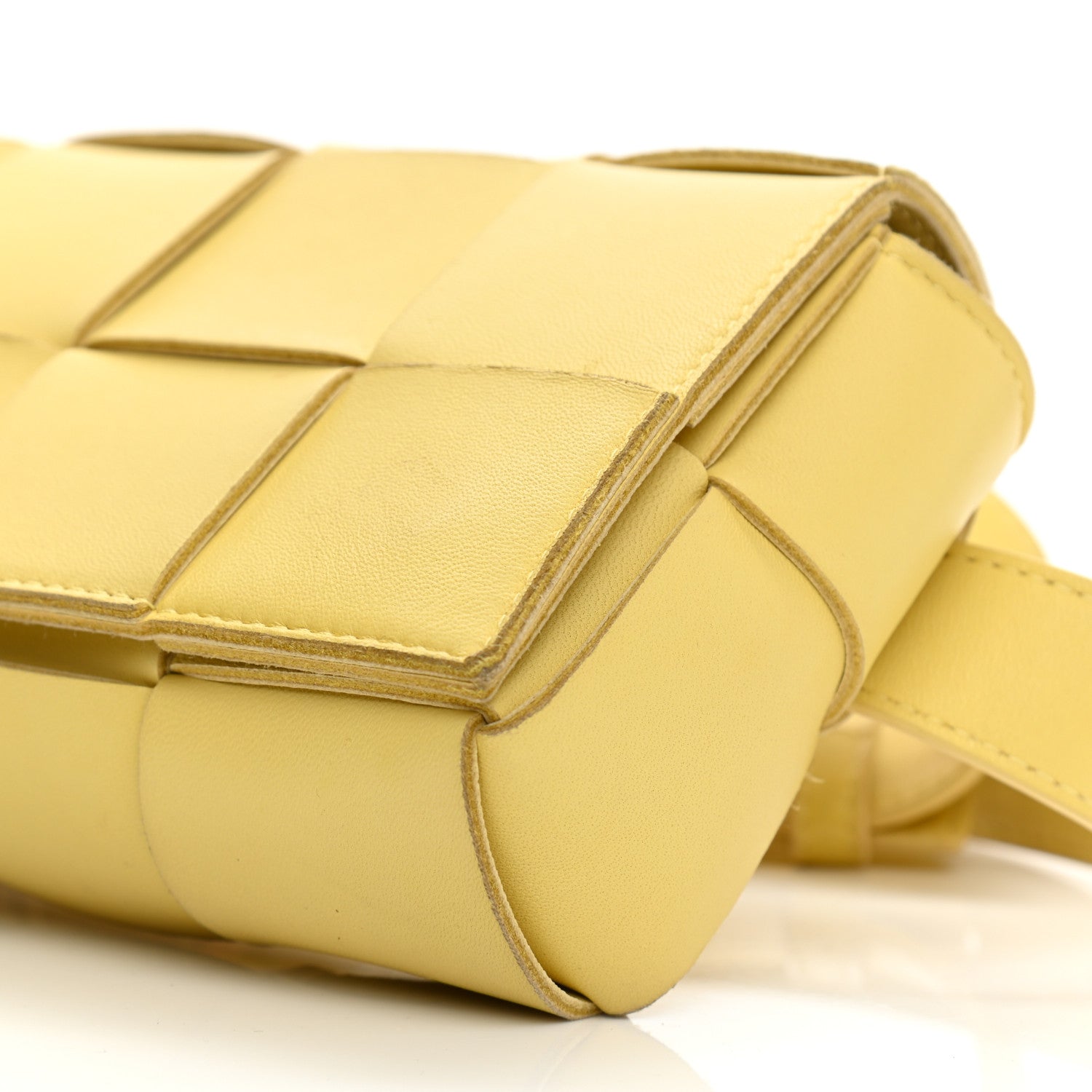 Bottega Veneta Nappa Maxi Intreccio The Belt Cassette Bag Butter 11 of 12