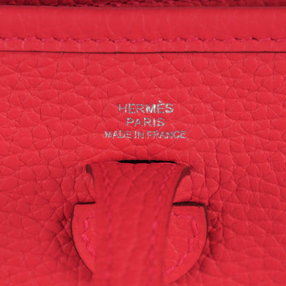 Hermes Taurillon Clemence Evelyne TPM Bougainvillea 6 of 8
