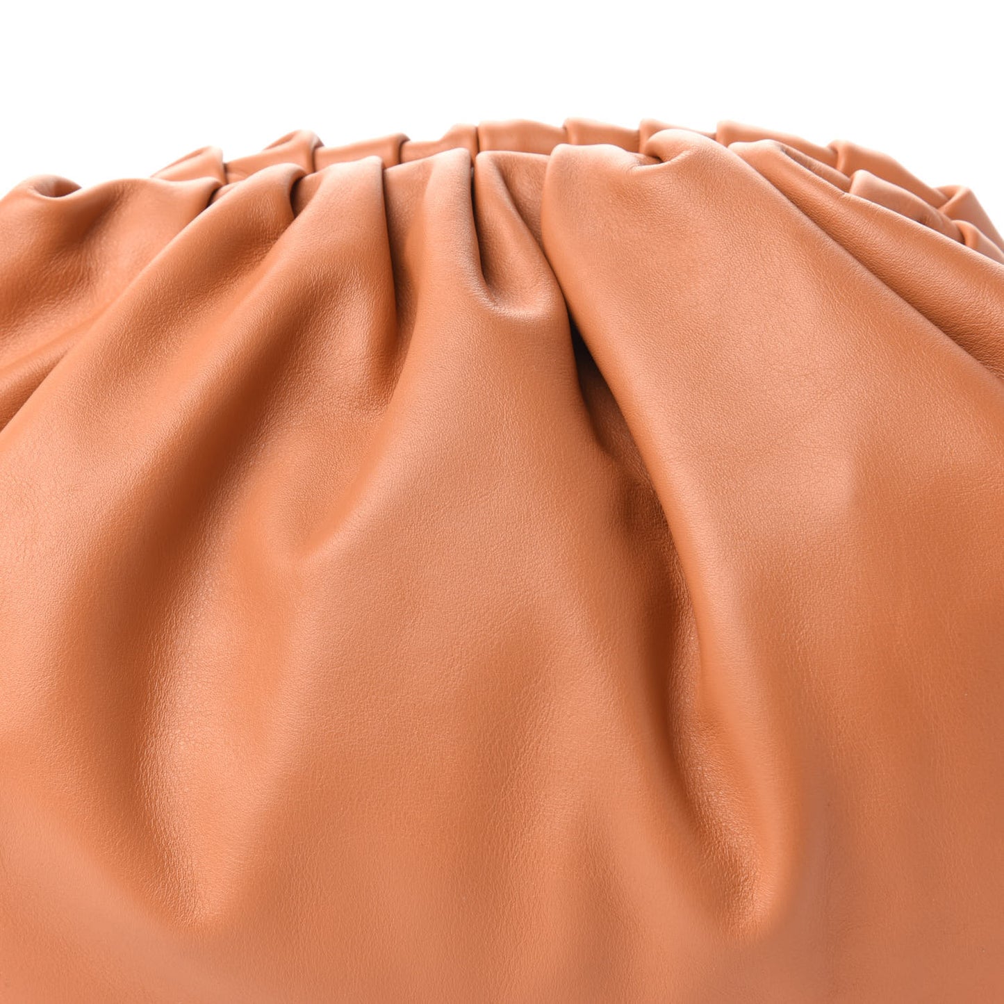 Smooth Butter Calf The Pouch Oversized Clutch Clay