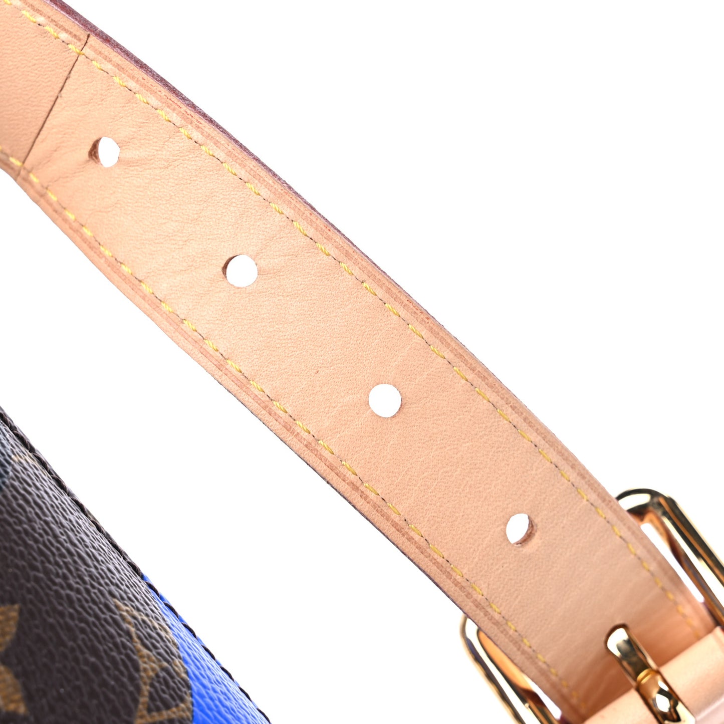 X LOL Monogram Bumbag Blue Silver