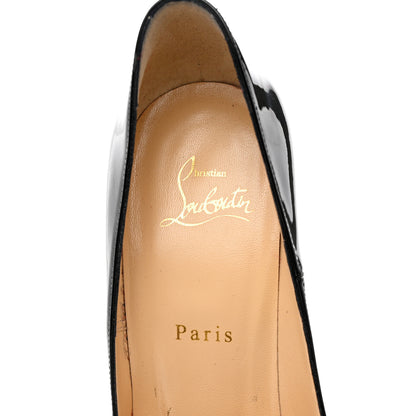 Christian Louboutin Patent So Kate 120 Pumps 40 Black 6 of 9