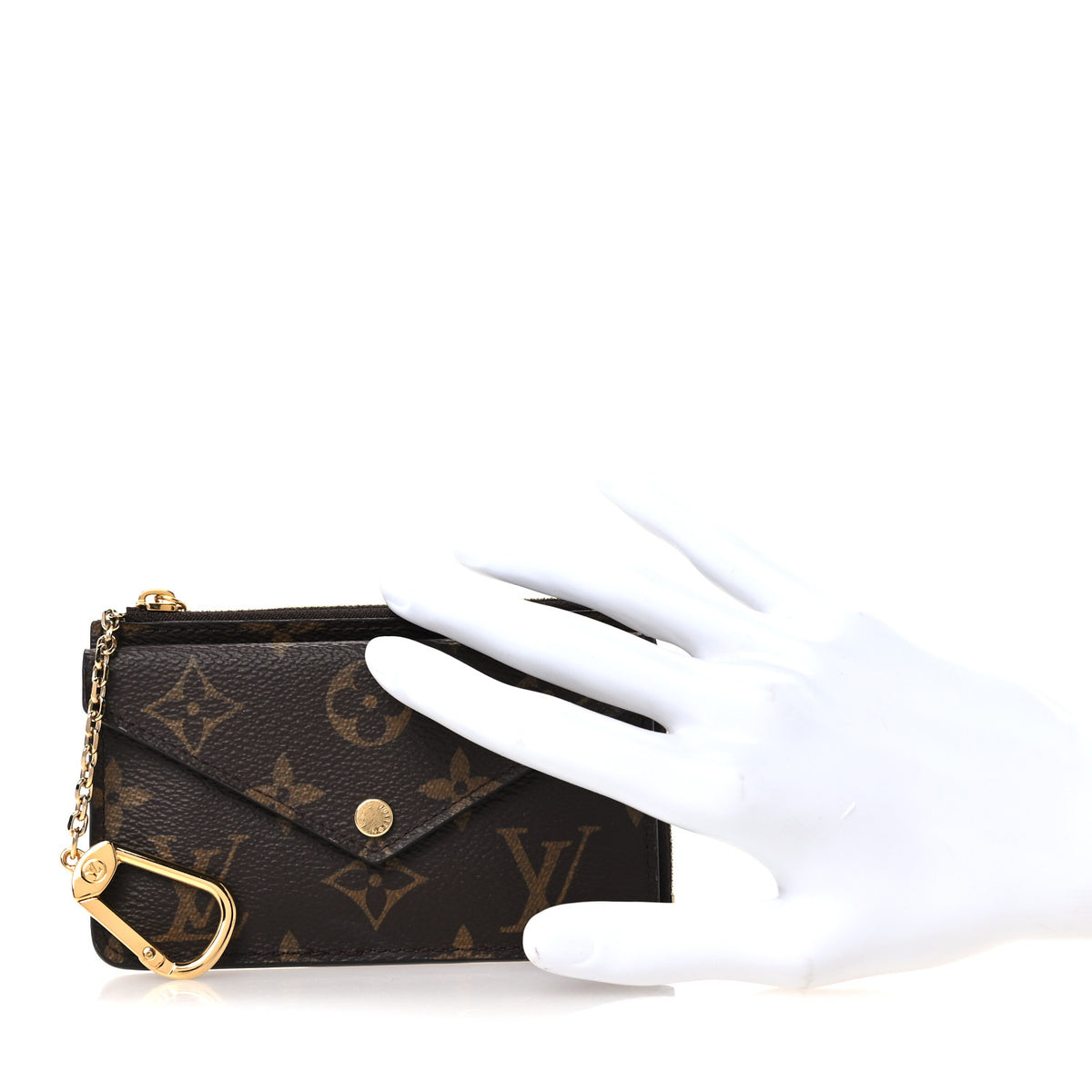 Monogram Recto Verso Card Holder Black