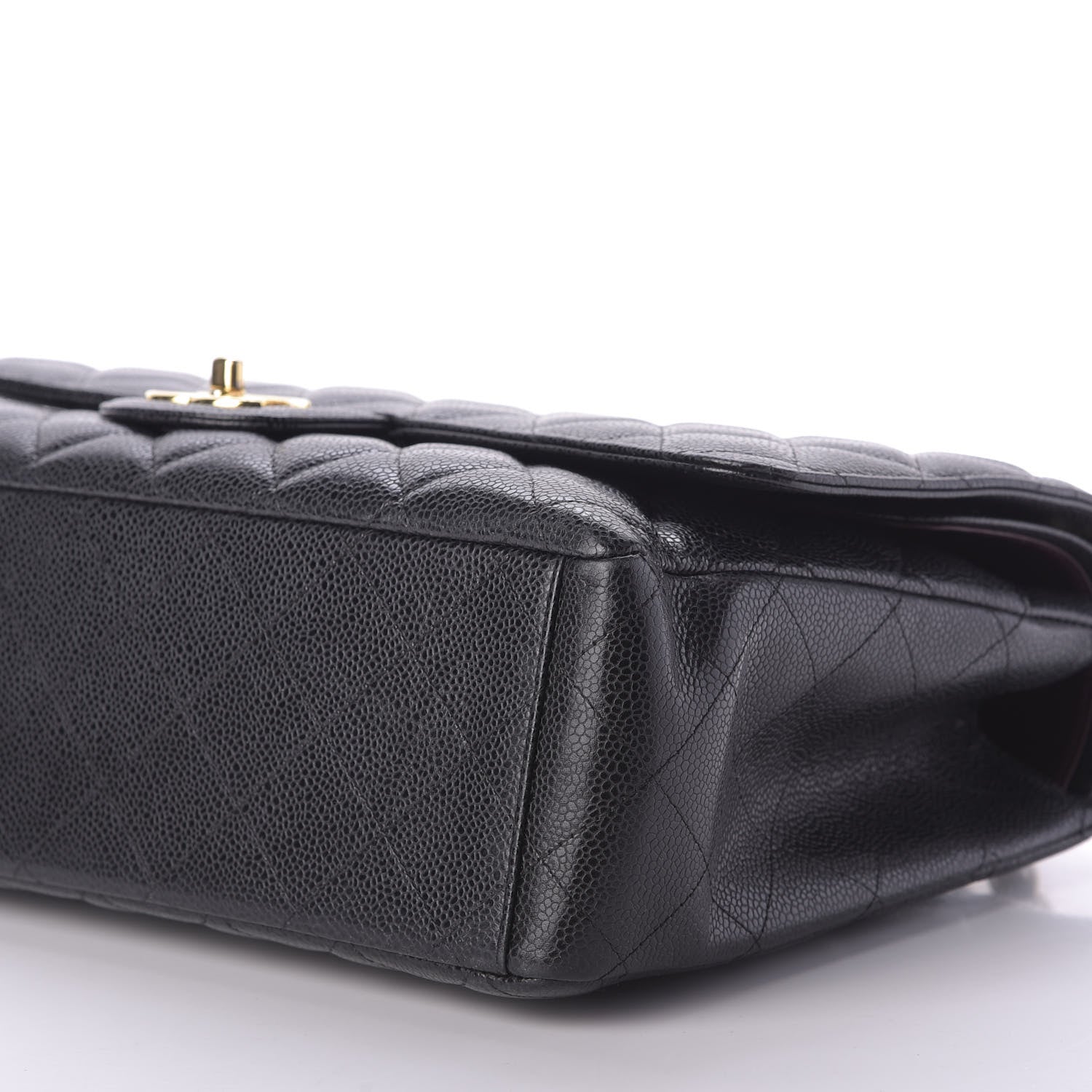 Chanel Caviar Quilted Maxi Double Flap Black 7 of 9