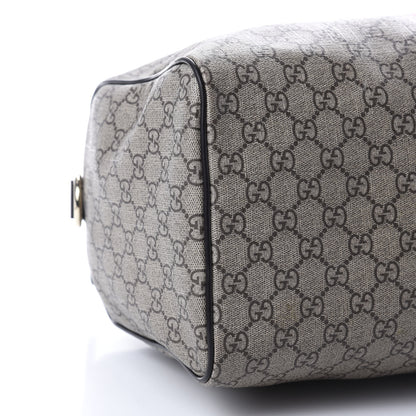 Gucci GG Plus Monogram Tattoo Heart Medium Joy Boston Dark Brown 6 of 12