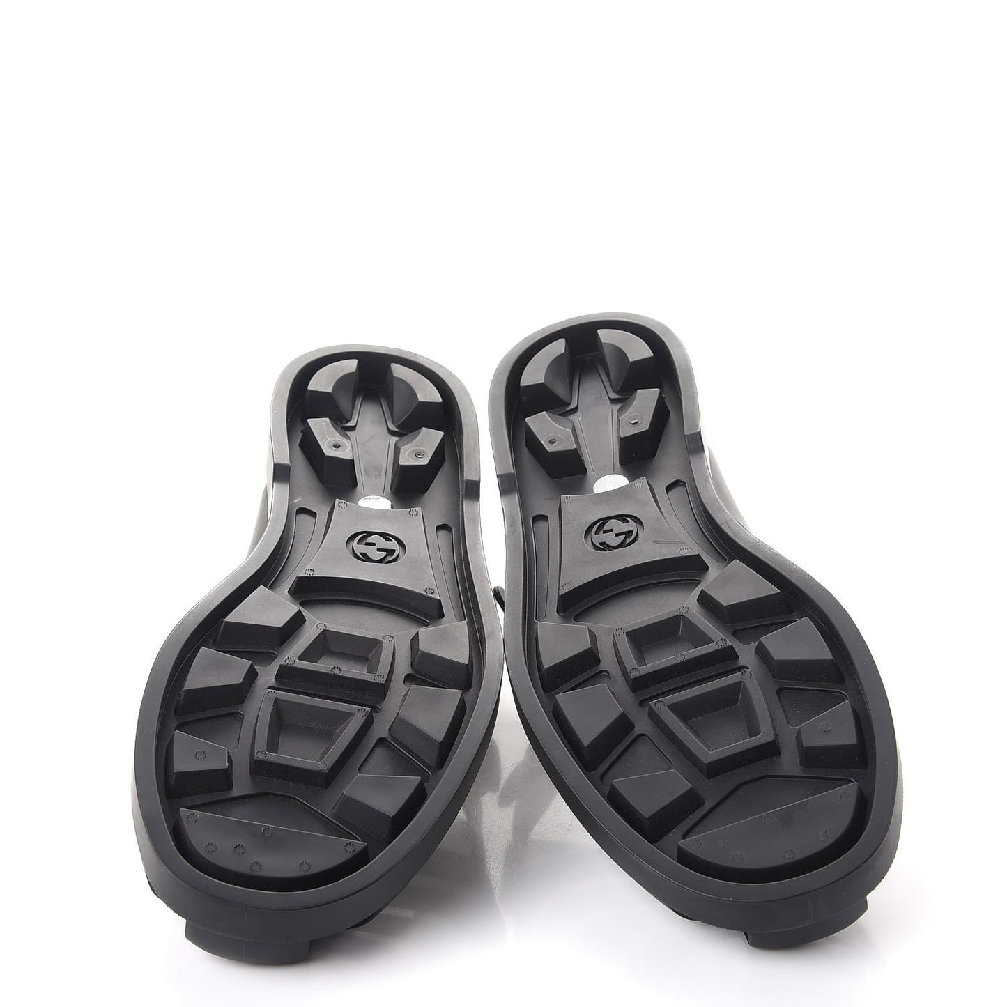 Rubber Mens Buckle Strap Sandals 8 Black