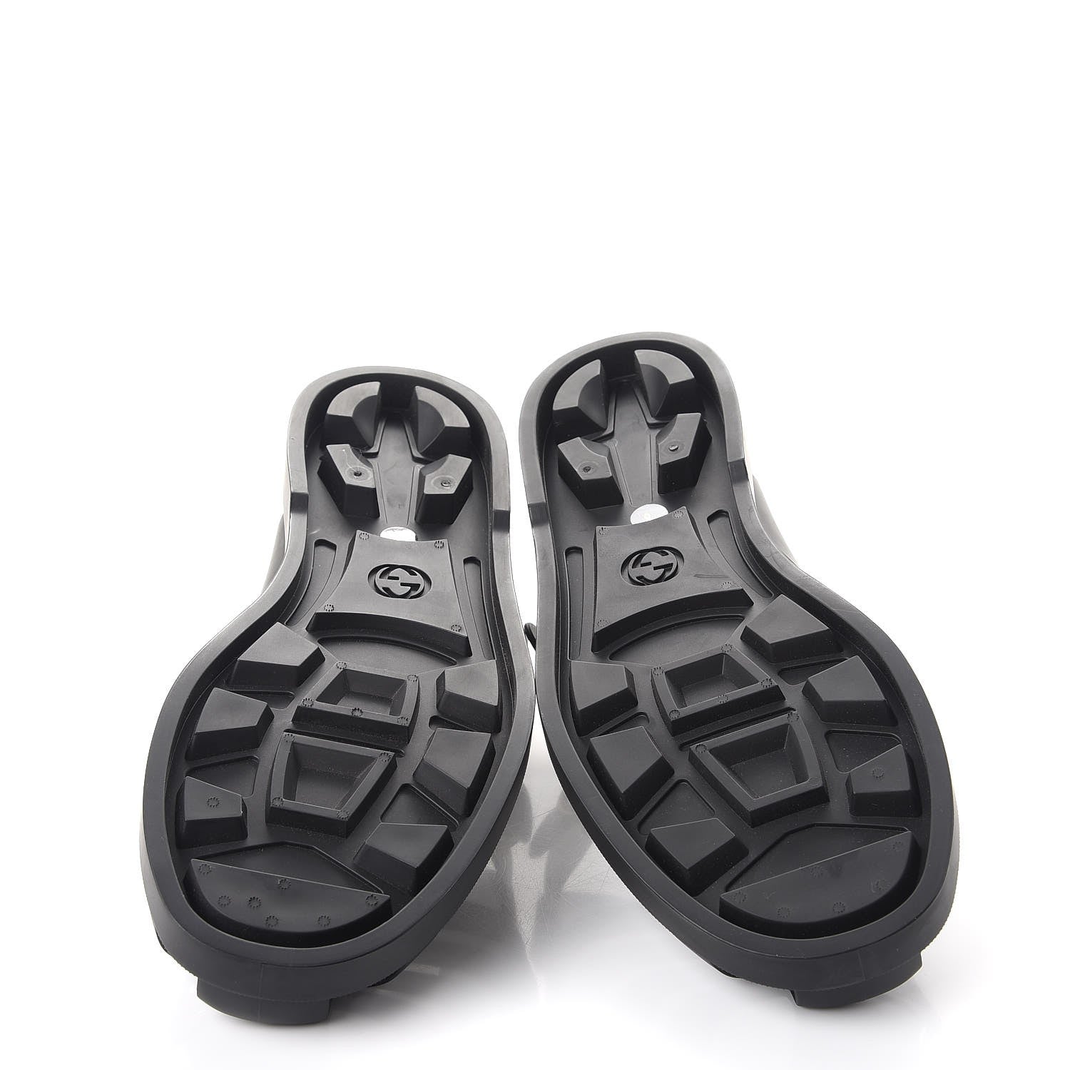 Gucci Rubber Mens Buckle Strap Sandals 8 Black 5 of 11