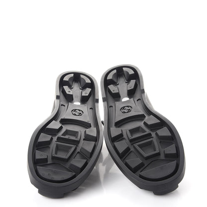 Gucci Rubber Mens Buckle Strap Sandals 8 Black 5 of 11