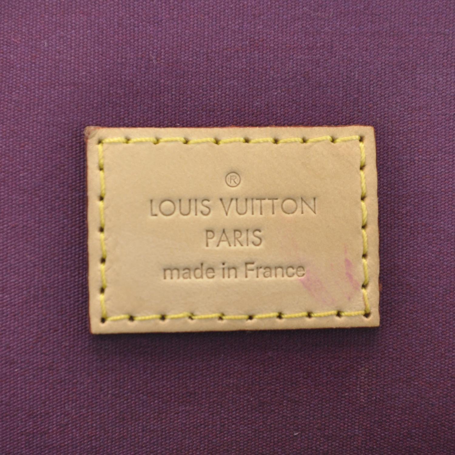 Louis Vuitton Vernis Alma MM Violet 8 of 9
