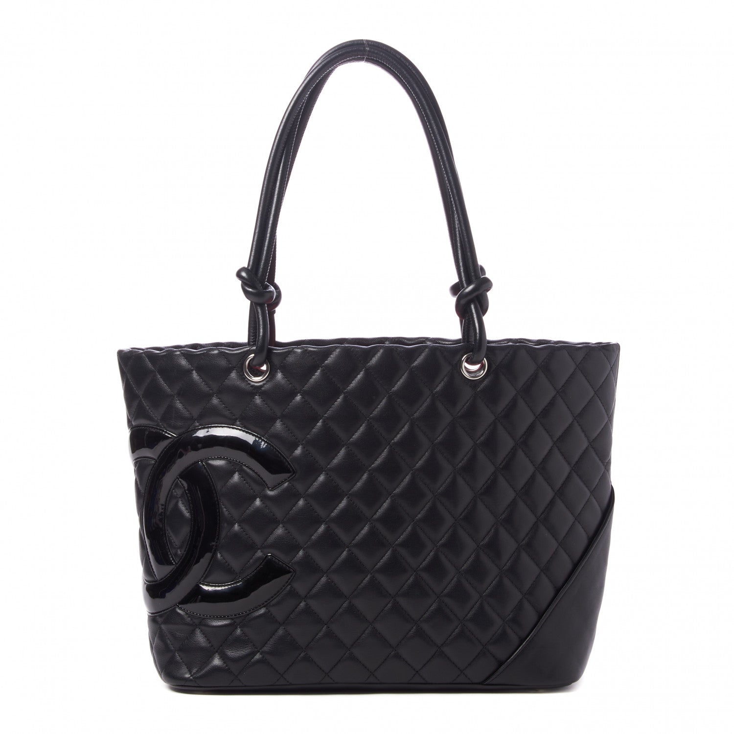 Chanel Calfskin Quilted Large Cambon Tote Black 1 of 9
