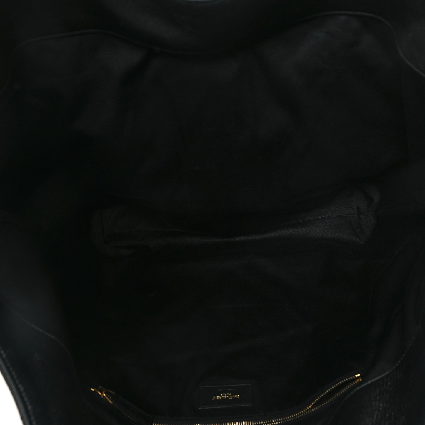 Lambskin Quilted Maxi Icare Shopping Tote Black