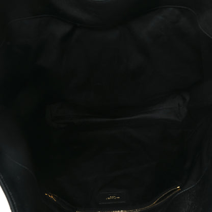 Saint Laurent Lambskin Quilted Maxi Icare Shopping Tote Black 5 of 11