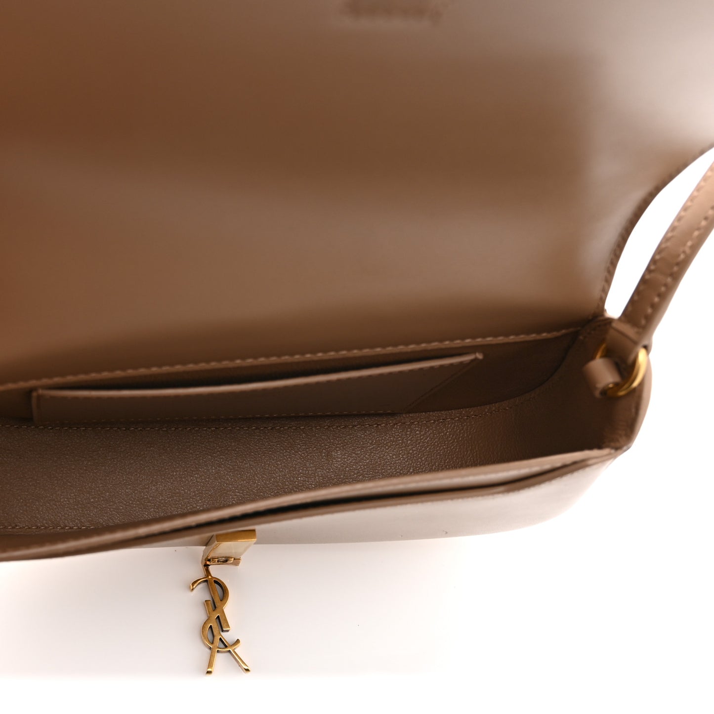 Box Calfskin Mini Voltaire Shoulder Bag Dark Cork