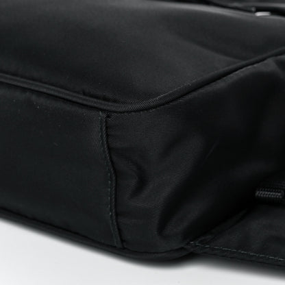 Prada Tessuto Nylon Saffiano Belt Bag Black 11 of 12