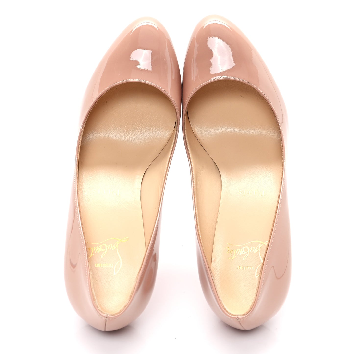 Patent Merci Allen 85 Pumps 36.5 Nude
