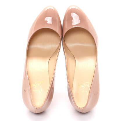 Christian Louboutin Patent Merci Allen 85 Pumps 36.5 Nude 2 of 8