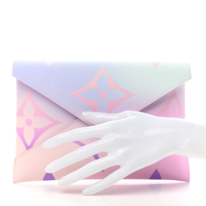 Louis Vuitton Monogram Giant Spring In The City Large Kirigami Pochette Sunrise Pastel 2 of 7