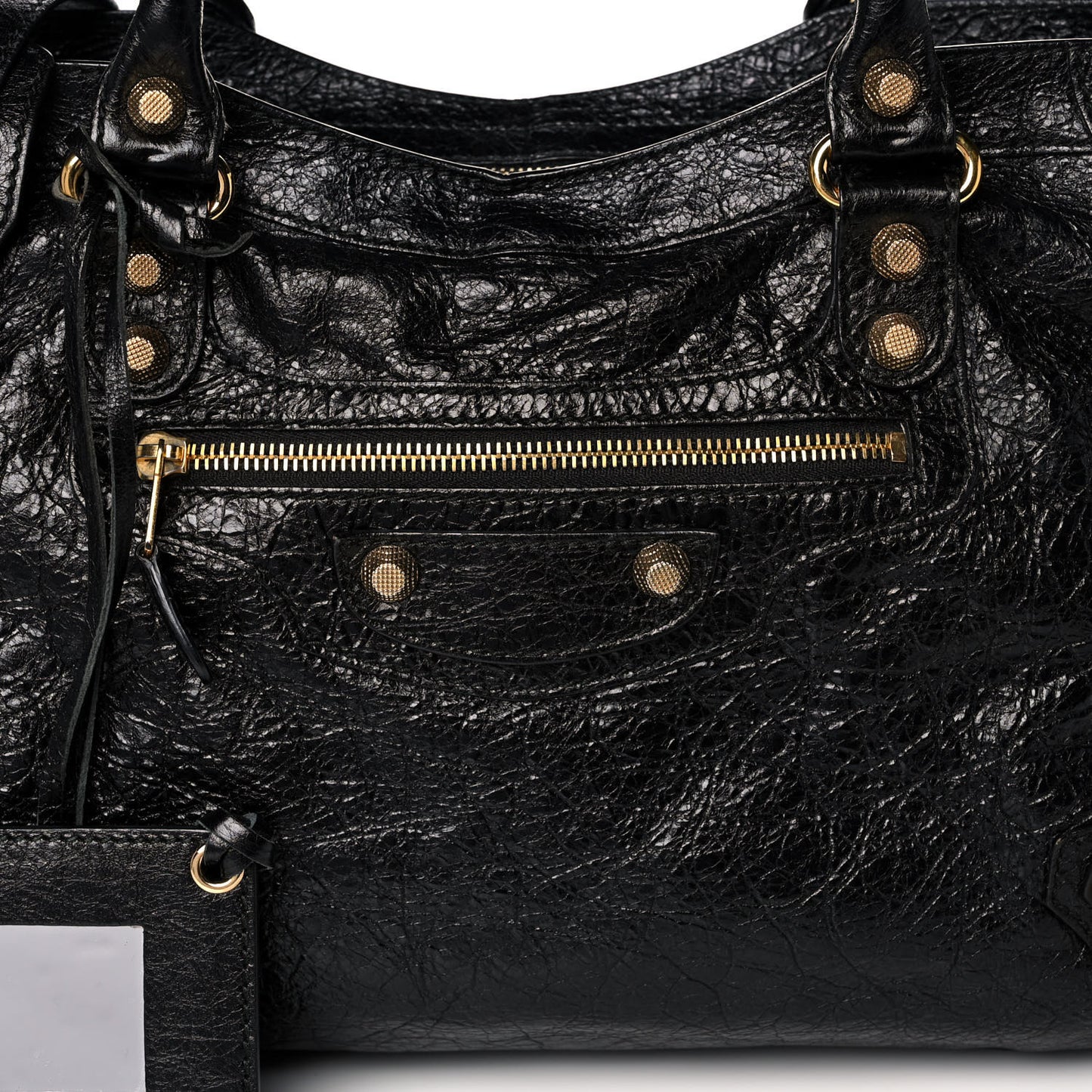 Agneau Giant 12 Gold Hardware City Black