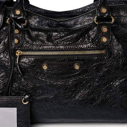 Balenciaga Agneau Giant 12 Gold Hardware City Black 8 of 15