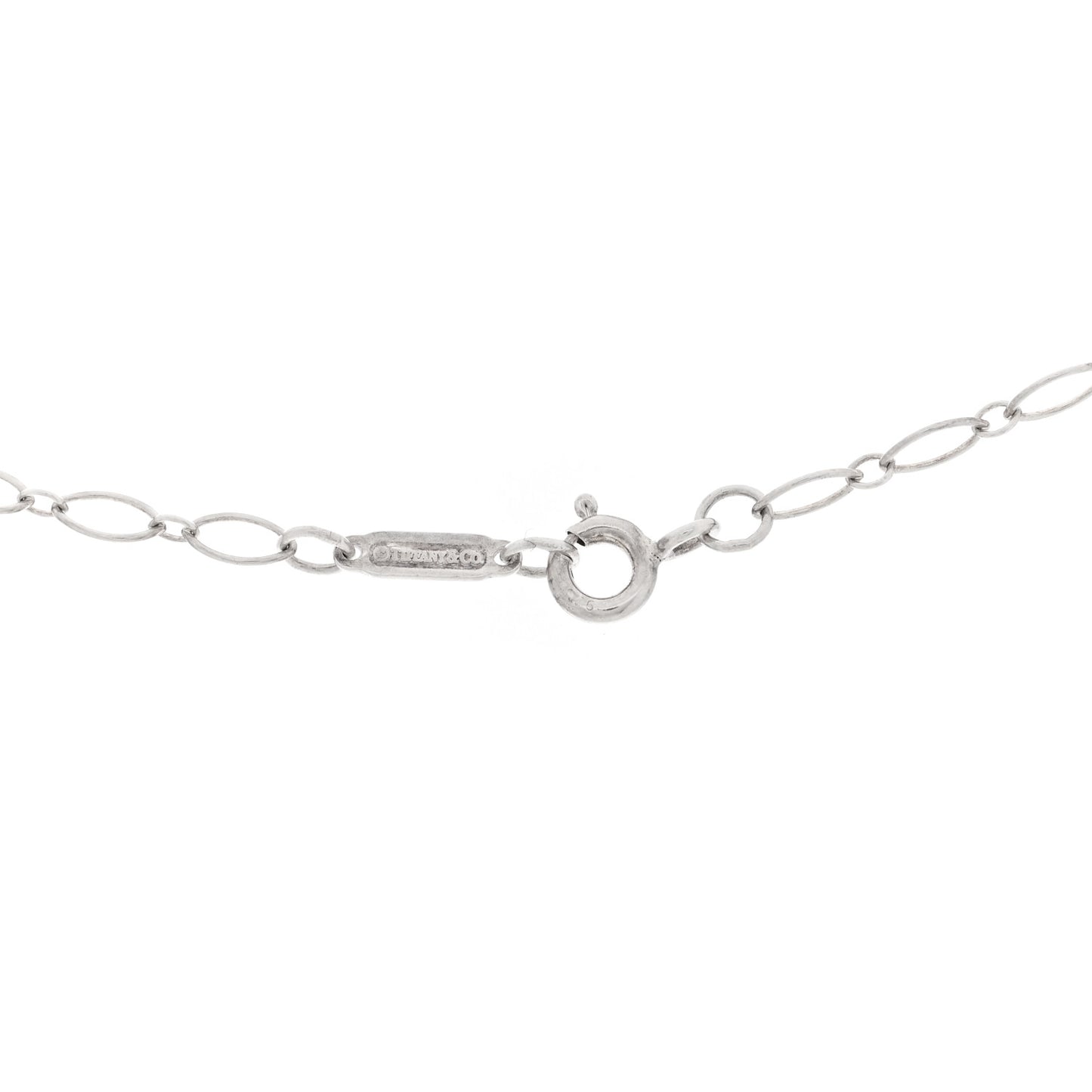 Sterling Silver Oval Link Chain Necklace 20"