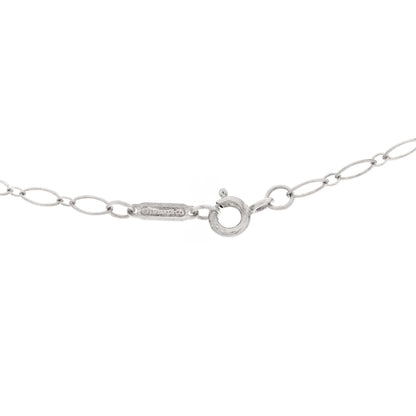 Tiffany Sterling Silver Oval Link Chain Necklace 20" 4 of 4