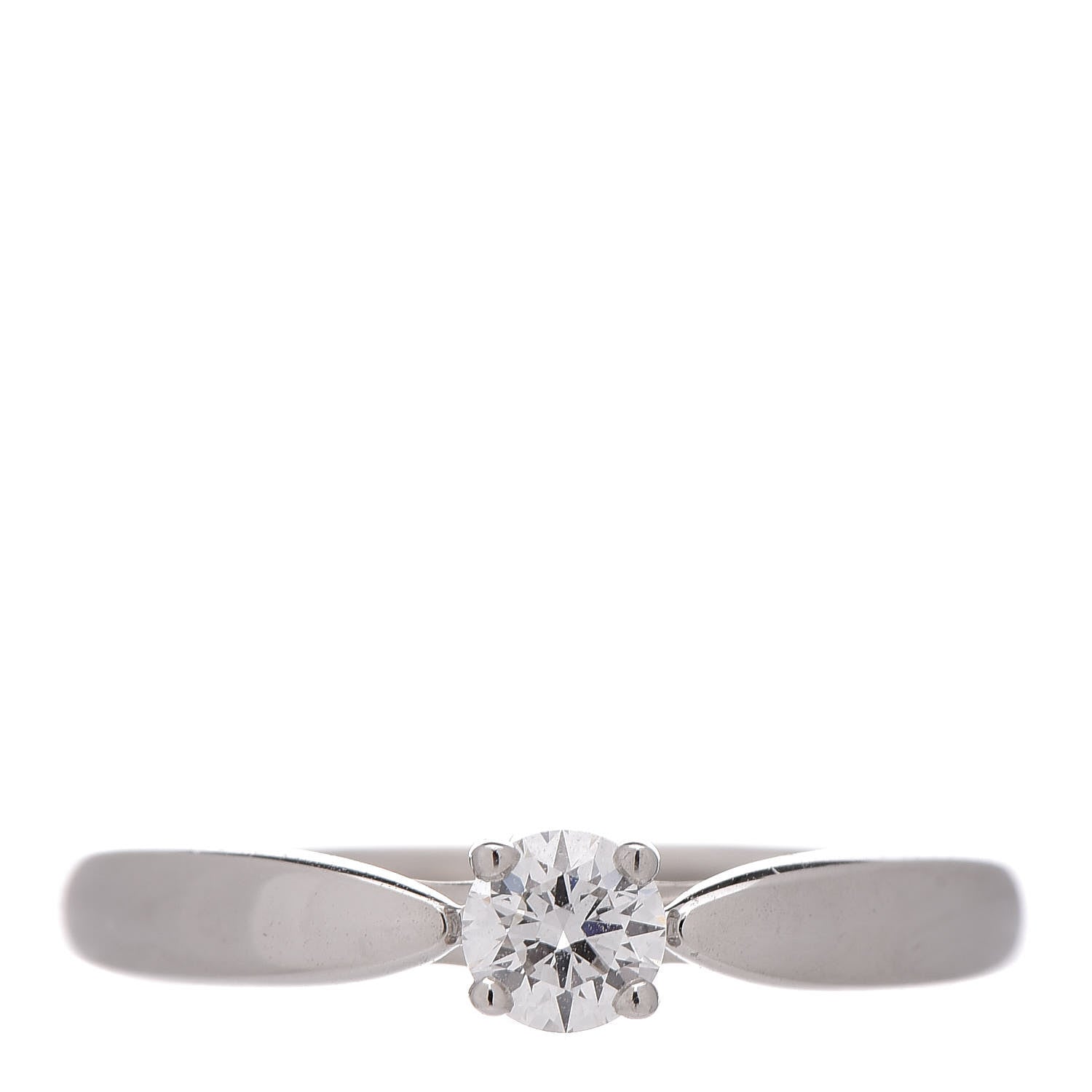 Tiffany Platinum Diamond .17ct Harmony Solitaire Engagement Ring 48 4.5 1 of 4