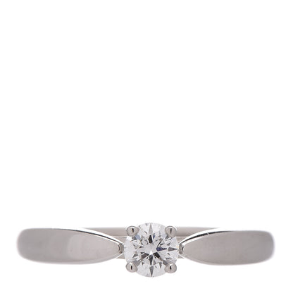Tiffany Platinum Diamond .17ct Harmony Solitaire Engagement Ring 48 4.5 1 of 4