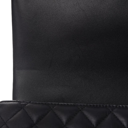 Chanel Lambskin Quilted Medium Citizen Chic Flap Black 8 of 10