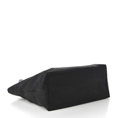 Prada Tessuto Nylon Saffiano Tote Black 4 of 9
