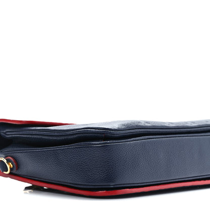 Louis Vuitton Empreinte Pochette Metis Marine Rouge 8 of 9