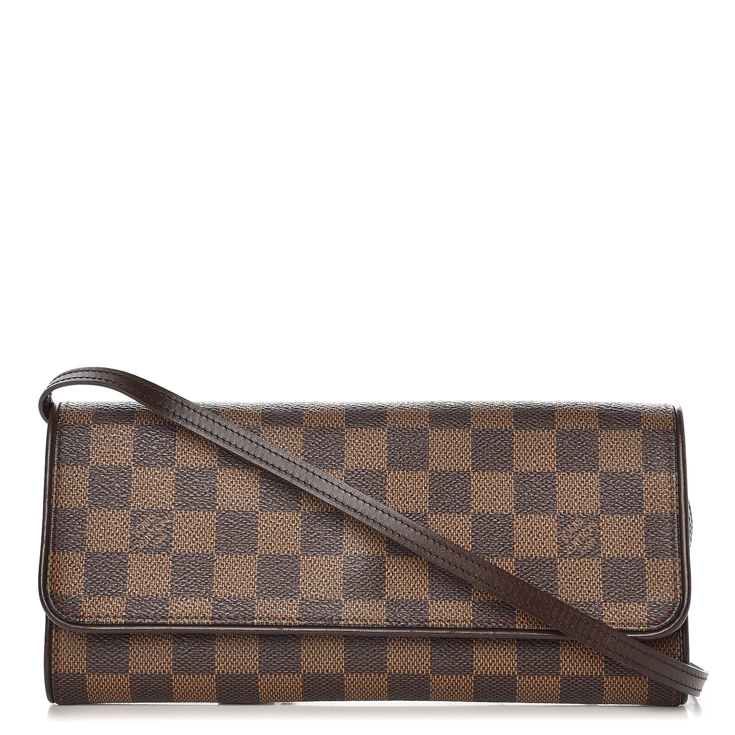 Louis Vuitton Damier Ebene Pochette Twin GM 1 of 7