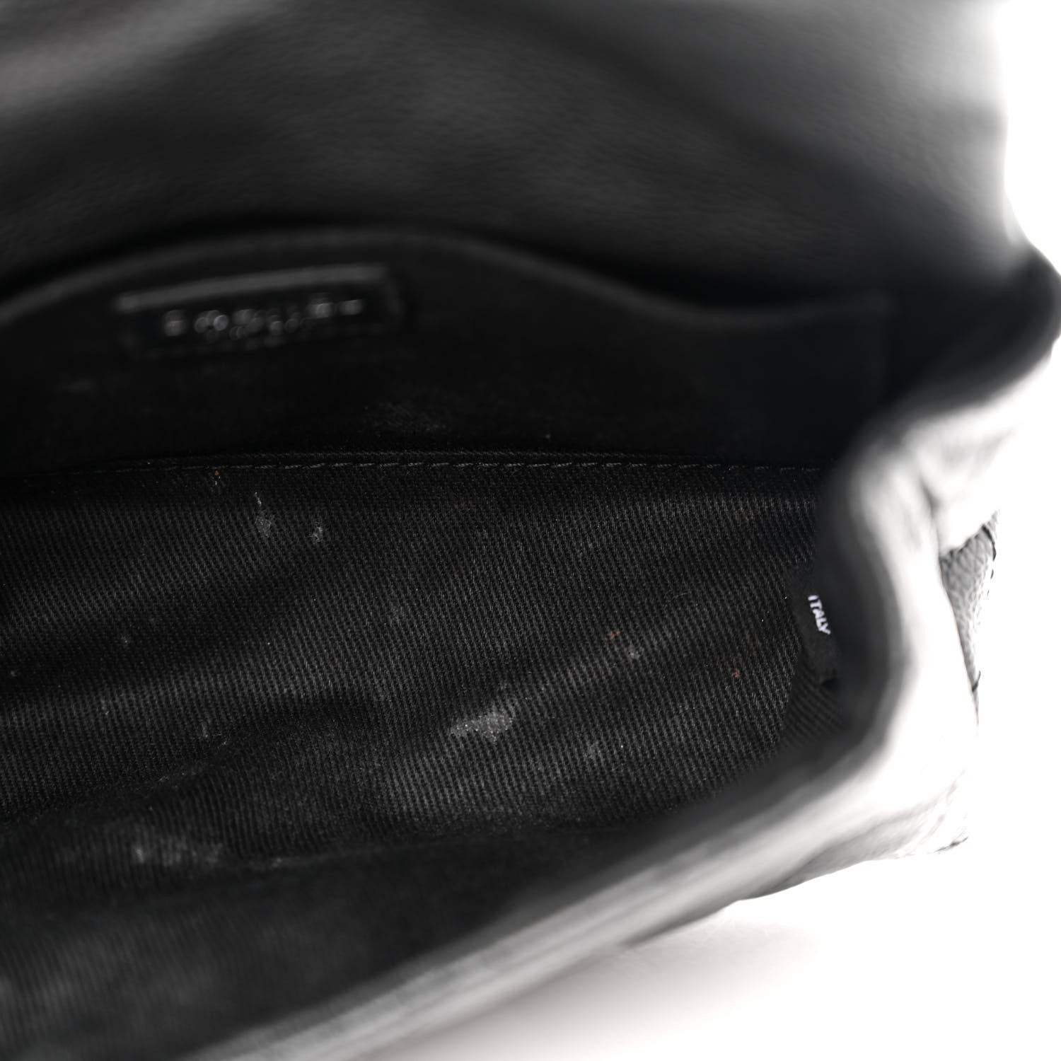Chanel Grained Calfskin Quilted 2.55 Reissue Flap Belt Bag Clutch Black 5 of 13